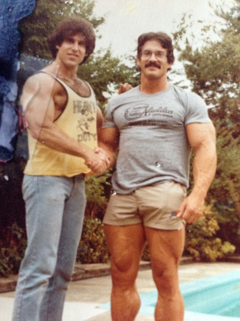 Visual Essay For Roger Schwab Training Mike Mentzer For The Olympia